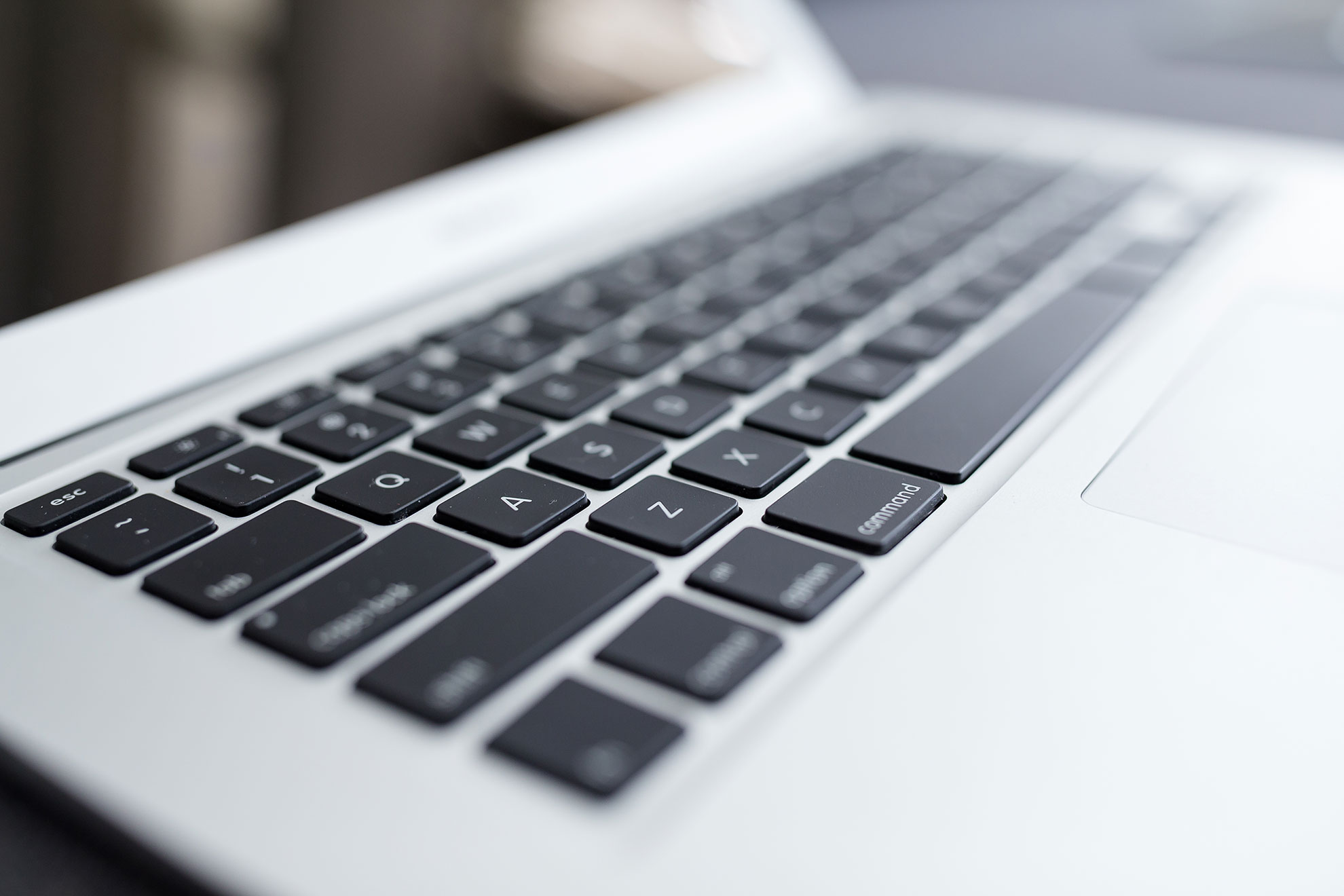 Klawiatura laptopa, ilustracja do artykułu