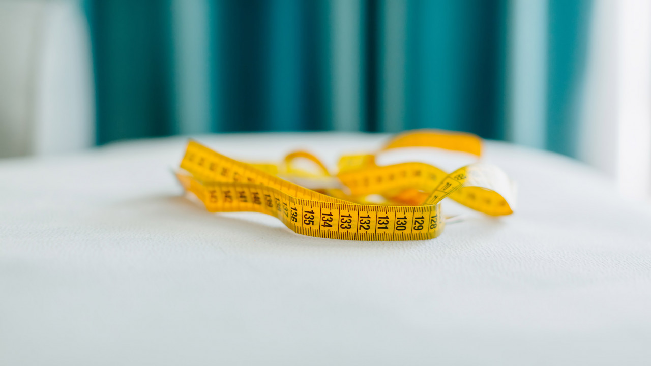 Centymetr krawiecki ilustracja