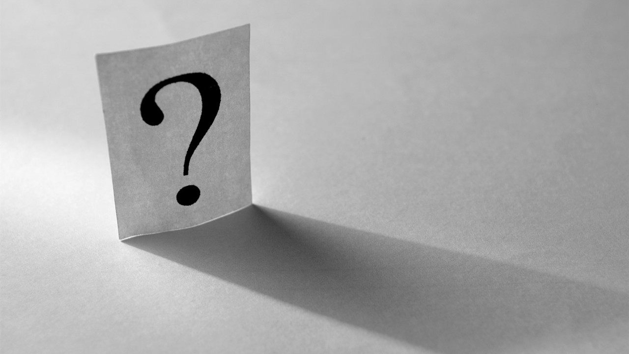 Znak zapytania, ilustracja do artykułu