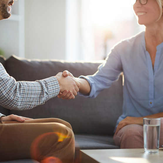 Dziękująca kobieta