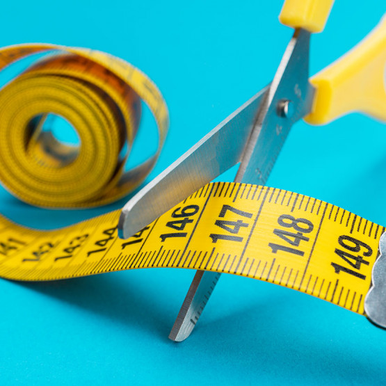 Centymetr krawiecki ilustracja