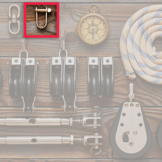 Szekla i inny osprzęt jachtowy, ilustracja do artykułu