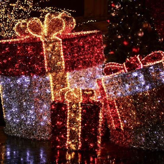 Zimowe warszawskie dekoracje