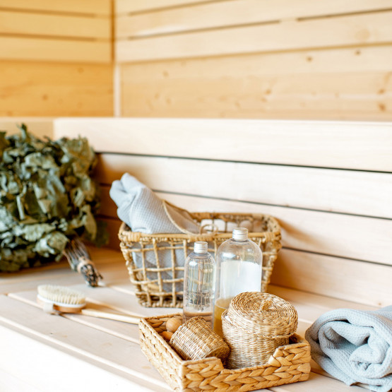 Święta w saunie, zdjęcie ilustracyjne do artykułu